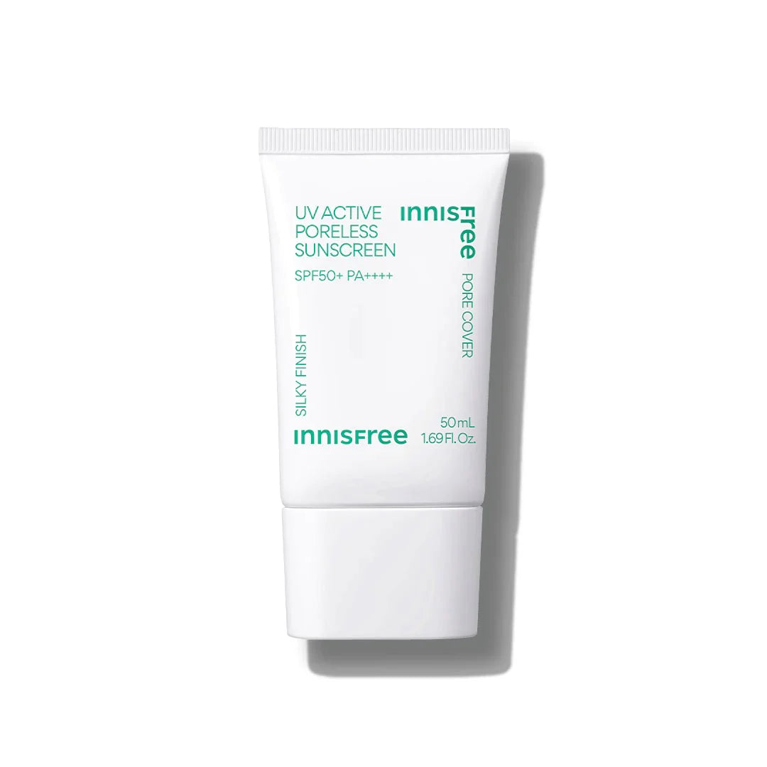 Innisfree – UV Active pórusfinomító fényvédő SPF50+ PA++++, 50 ml