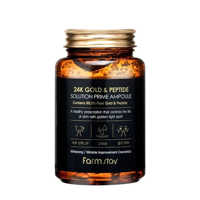 Farmstay – 24K arany és peptid szérum, 250 ml