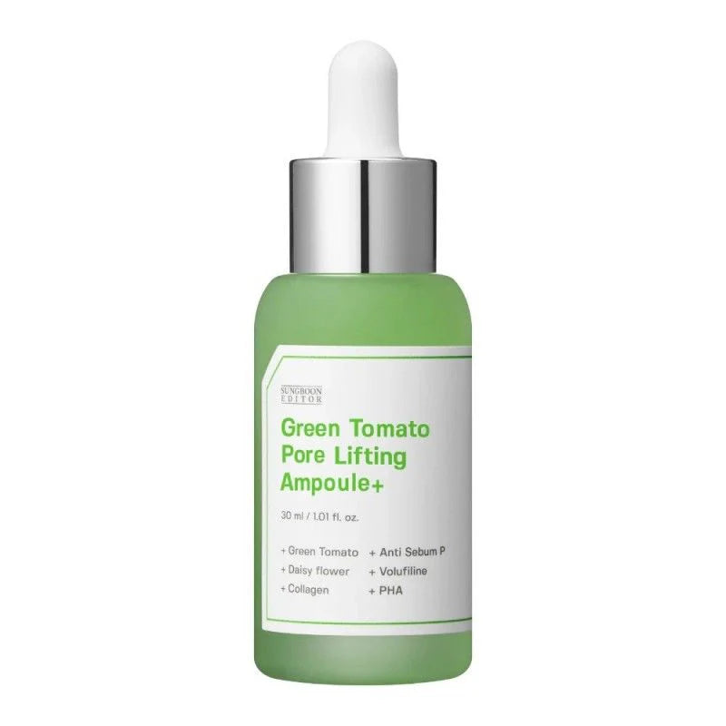 Sungboon Editor – Green Tomato Pore Lifting pórusfinomító ampulla+, 30 ml