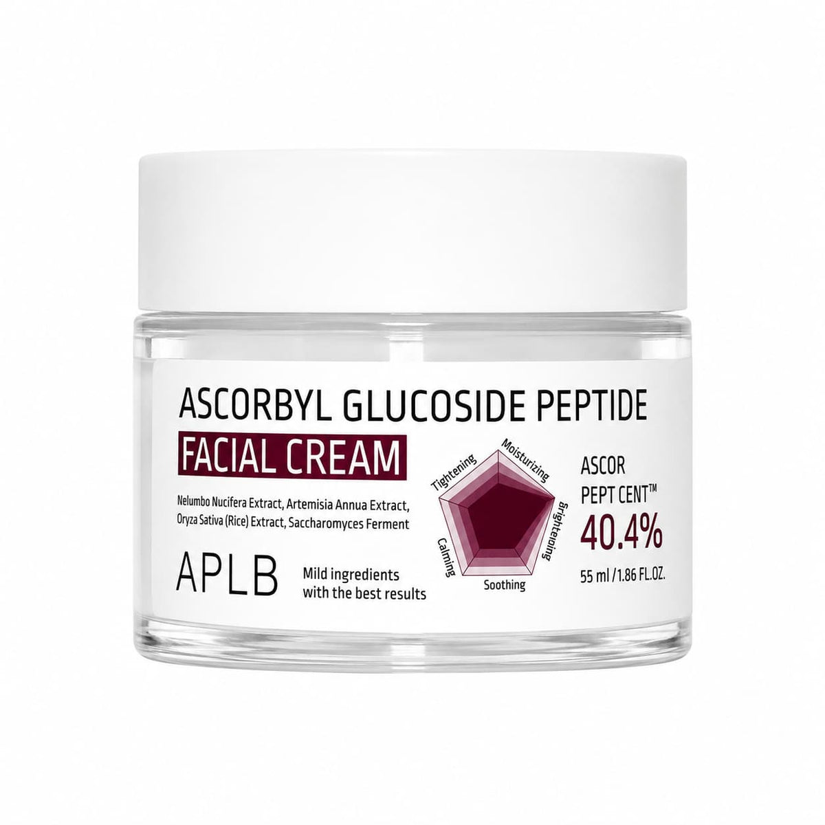 APLB – Ascorbyl Glucoside Peptide arckrém, 55 ml