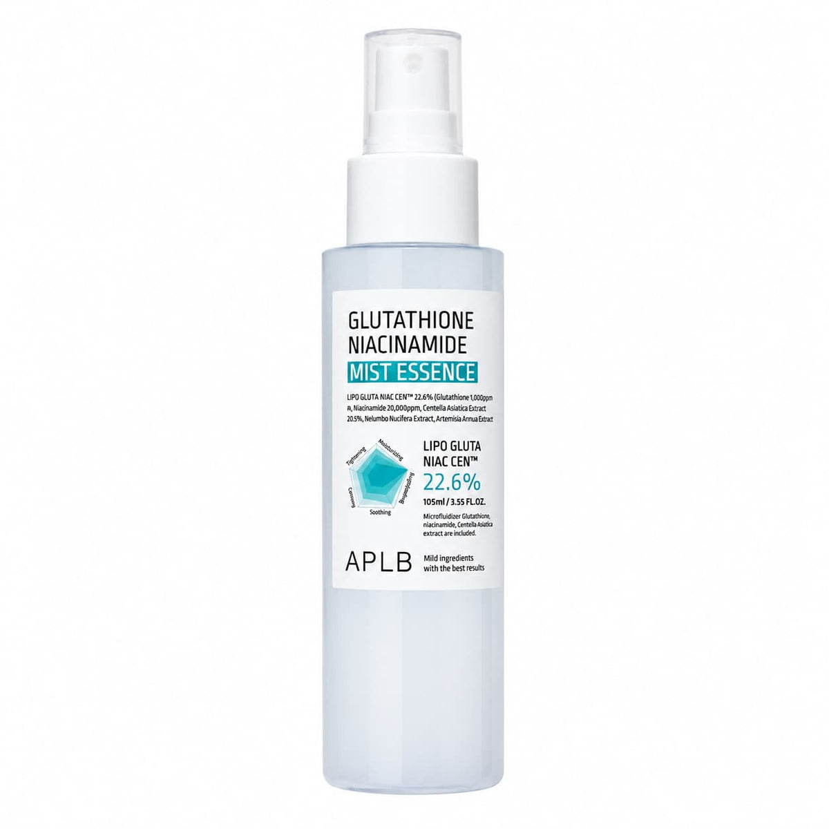 APLB – Glutathione Niacinamide permet esszencia, 105 ml