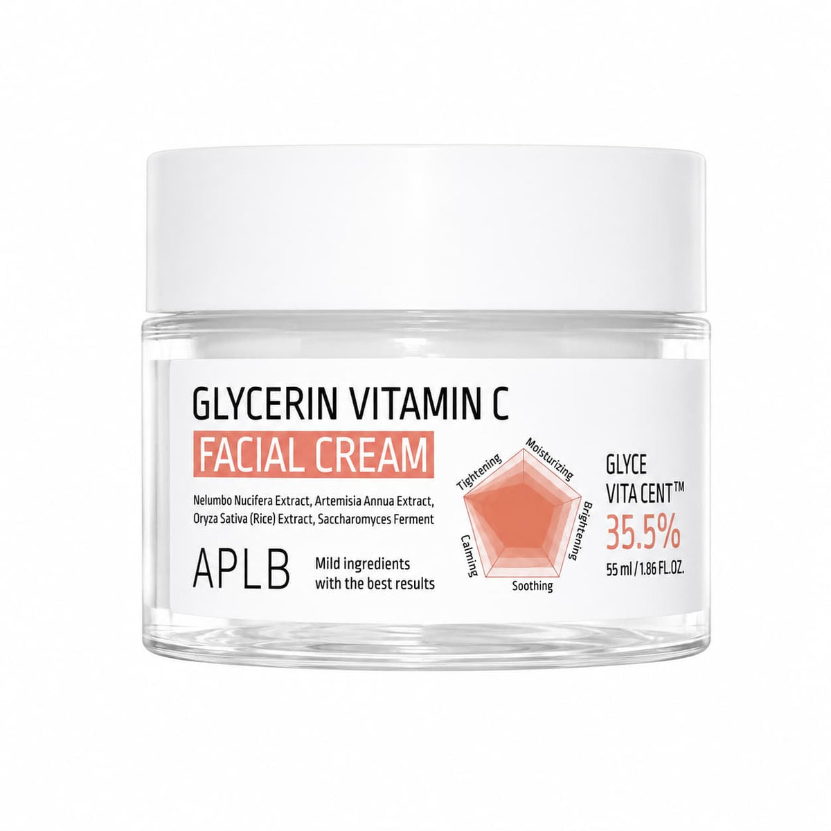 APLB – Glycerin Vitamin C arckrém, 55 ml