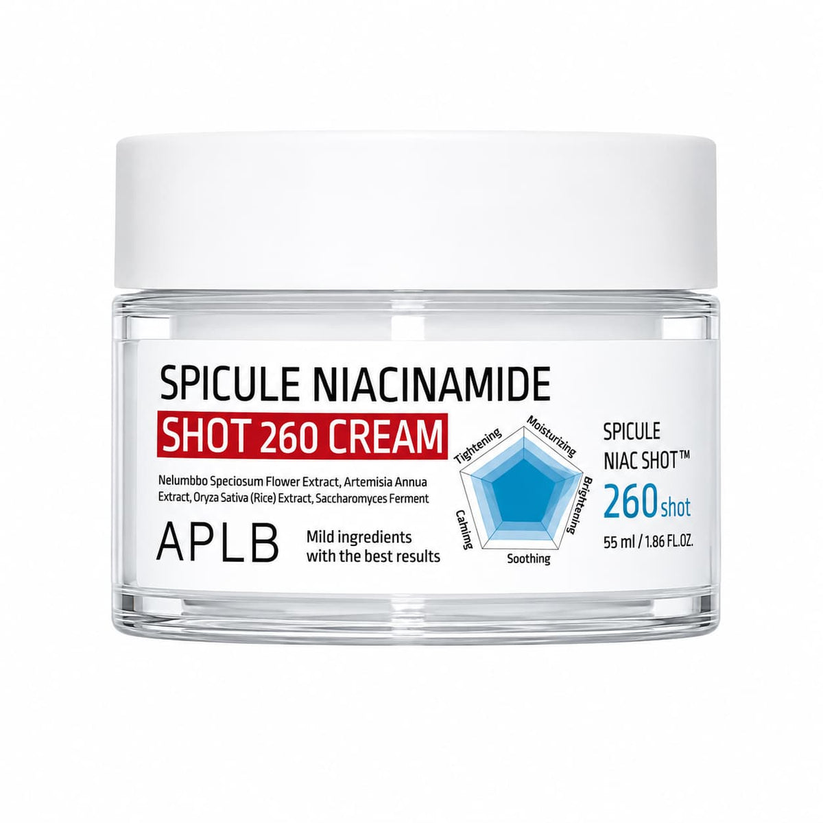 APLB – Spicule Niacinamide Shot 260 krém, 55 ml