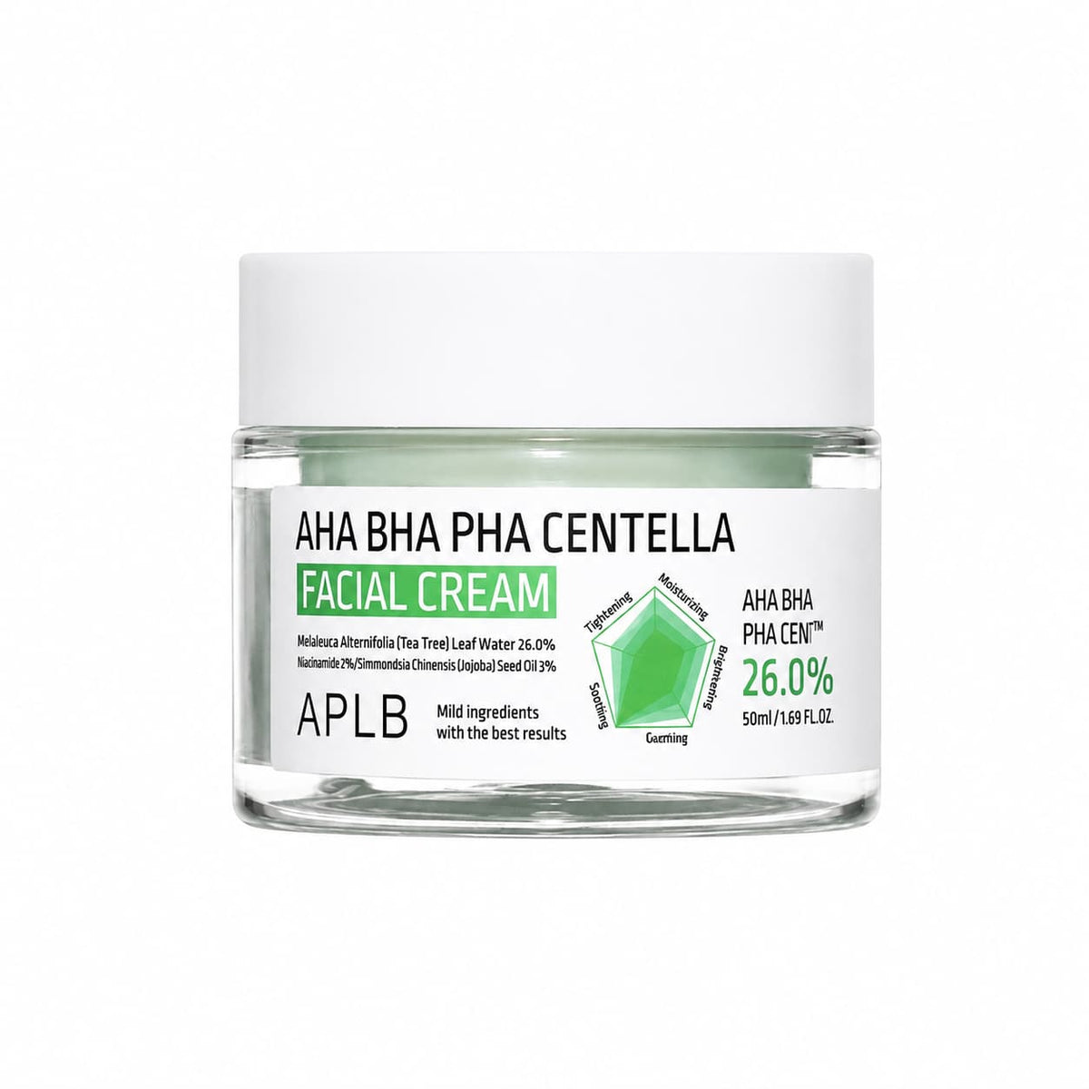 APLB – AHA BHA PHA Centella hámlasztó arckrém, 55 ml