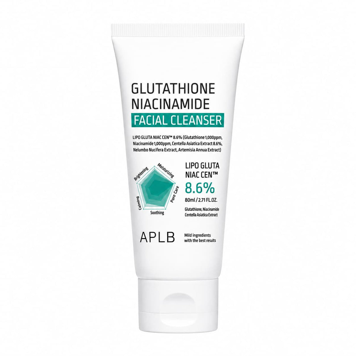 APLB – Glutation-niacinamid arctisztító, 80 ml