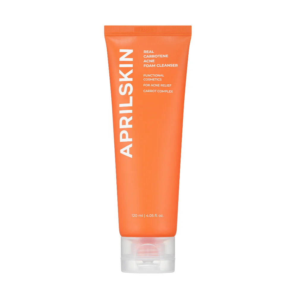 APRILSKIN – Real Carrotene arctisztító hab problémás bőrre, 120 ml