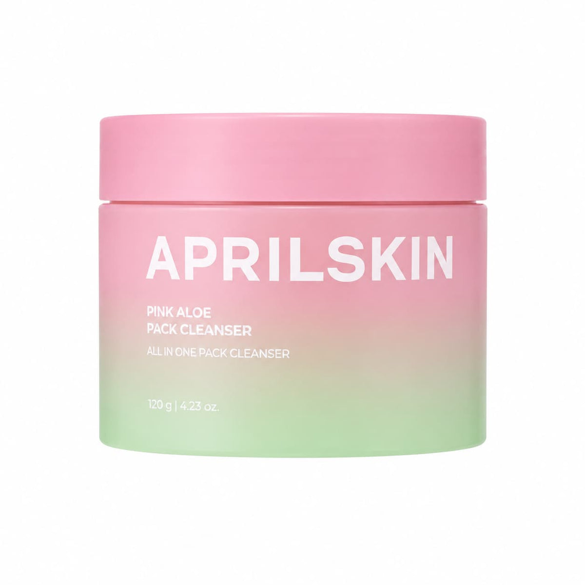 APRILSKIN – Pink Aloe rózsaszín aloés arctisztító, 120 g