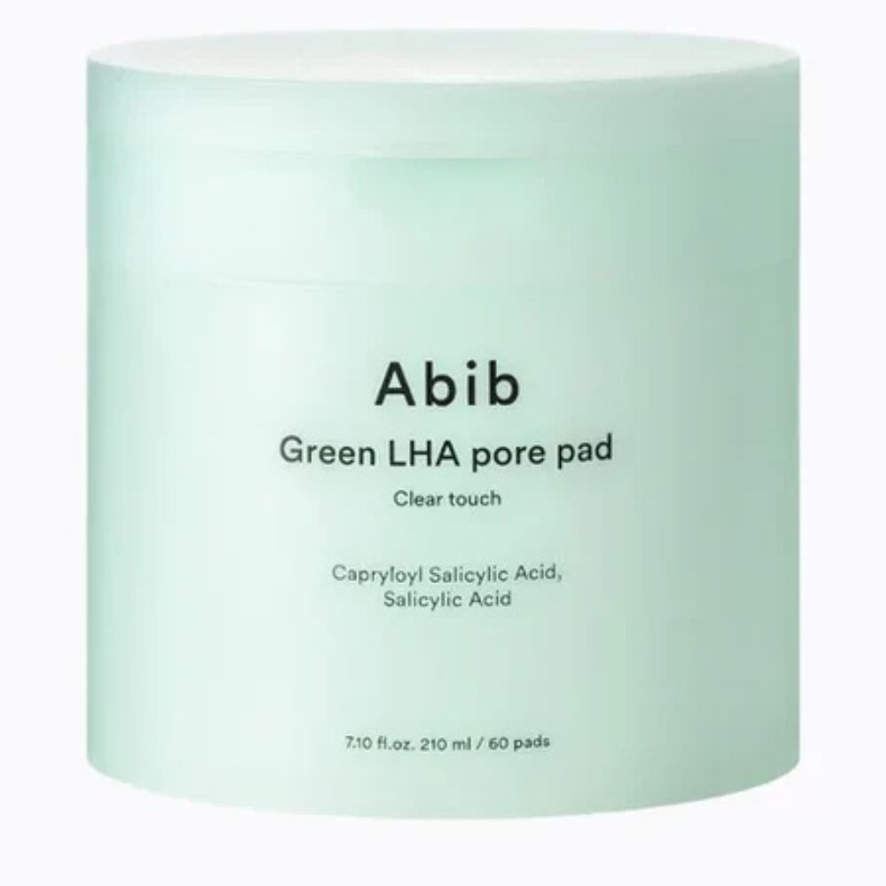 Abib – Green LHA pórustisztító tonik korong Clear Touch, 60 db / 210 ml