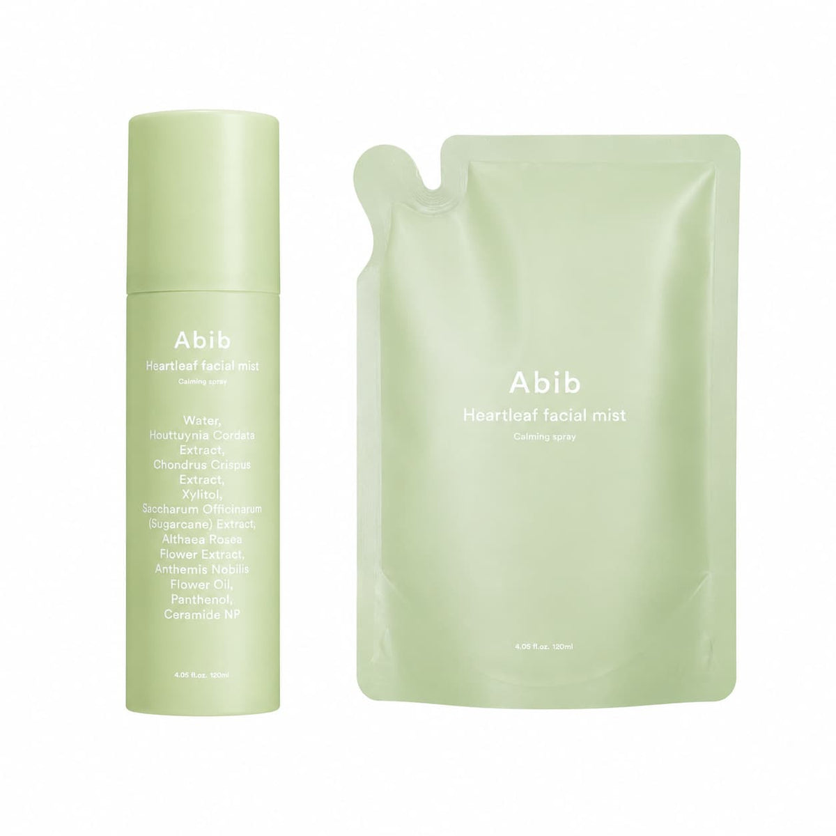 Abib – Heartleaf nyugtató arcpermet szett, 150 ml + 150 ml