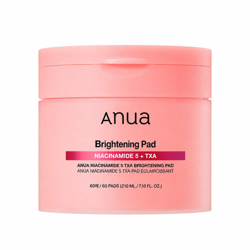 Anua – Brightening Niacinamid 5 + TXA bőrélénkítő tonikkorong, 210 ml (60 db)