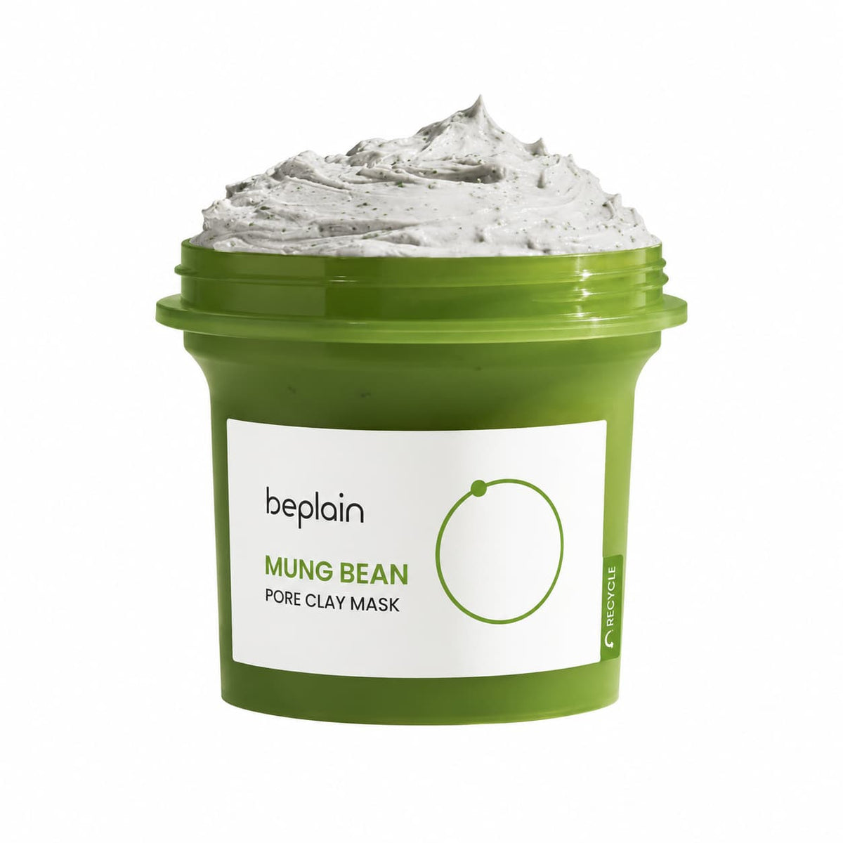 Beplain – Mung Bean Pore pórustisztító agyagmaszk, 120 ml