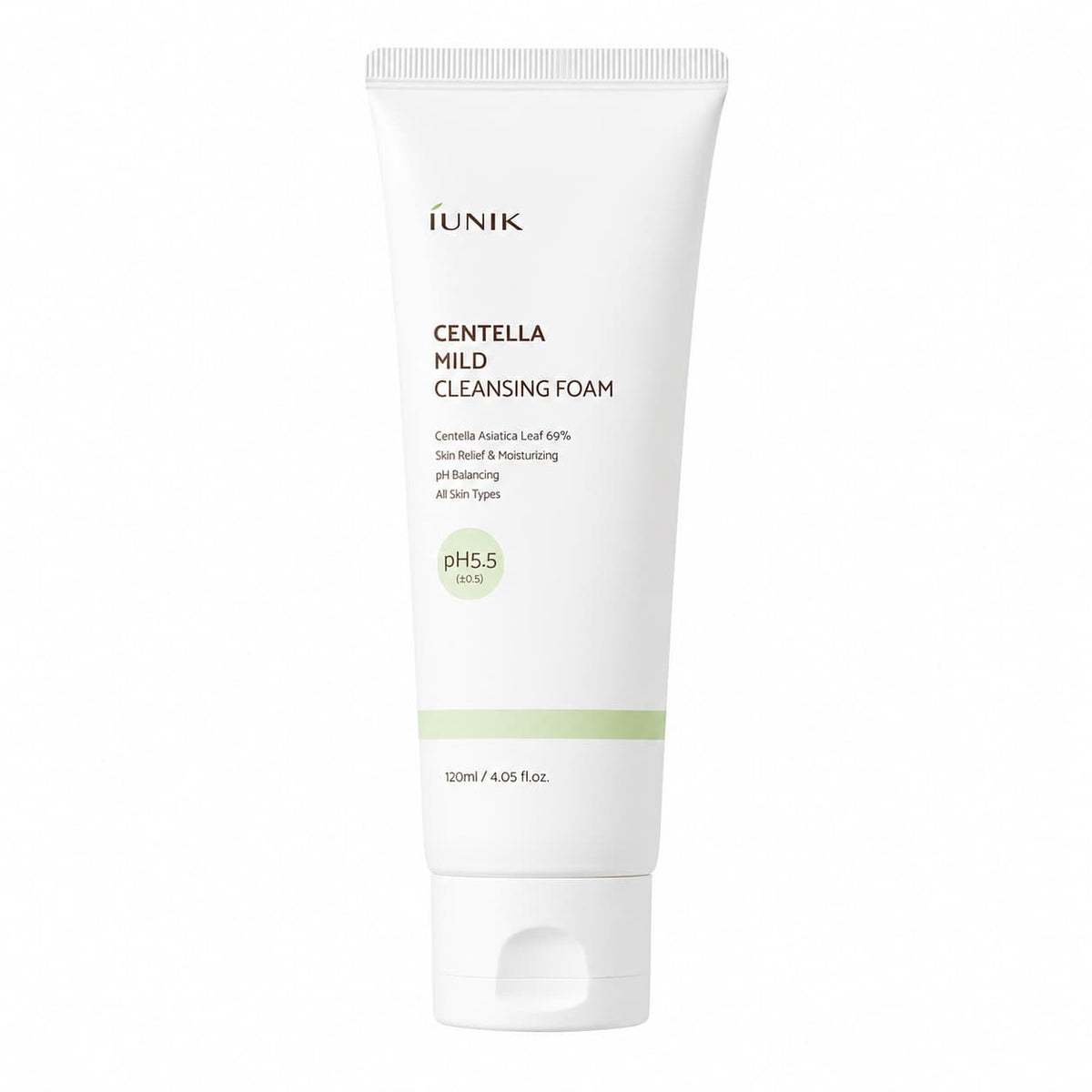 iUNIK – Centella gyengéd tisztítóhab, 120 ml