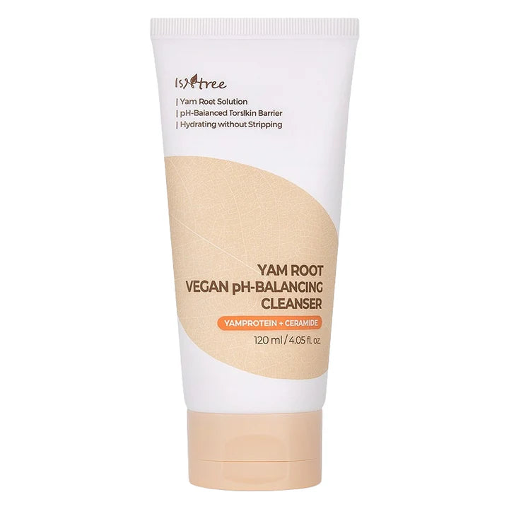 Isntree – Yam Root vegán pH-kiegyensúlyozó arctisztító, 120 ml
