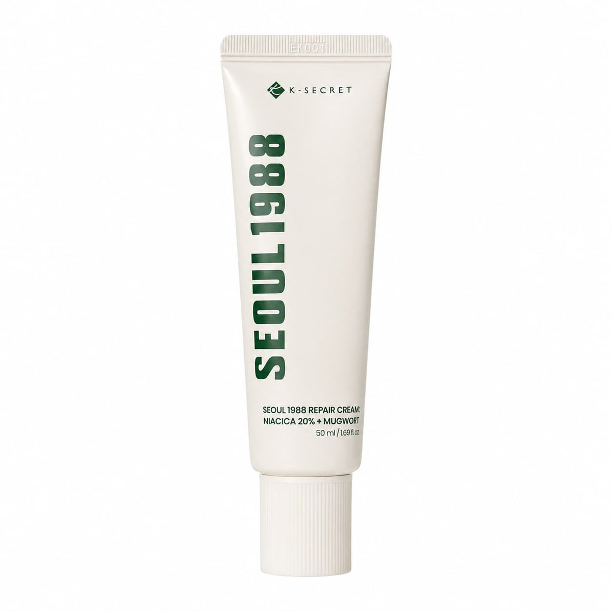 K-SECRET – Seoul 1988 helyreállító krém: Niacica 20% + üröm, 50 ml