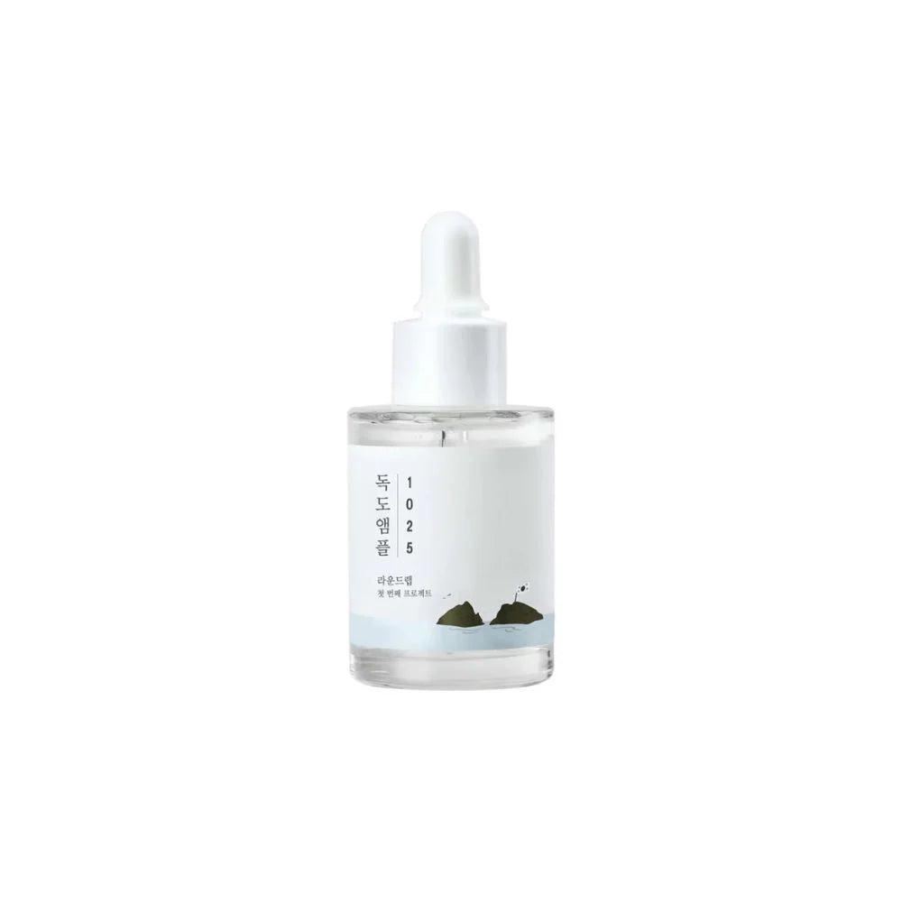 Round Lab – 1025 Dokdo hidratáló arcampulla minden bőrtípusra, 45 g