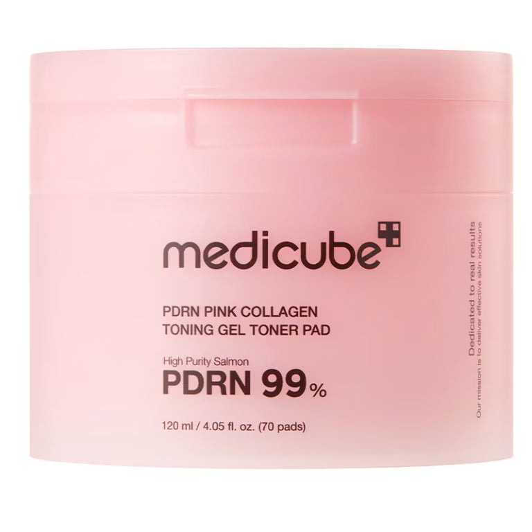 Medicube – PDRN Pink Collagen kollagénes gél tonikkorong, 120 ml, 70 db