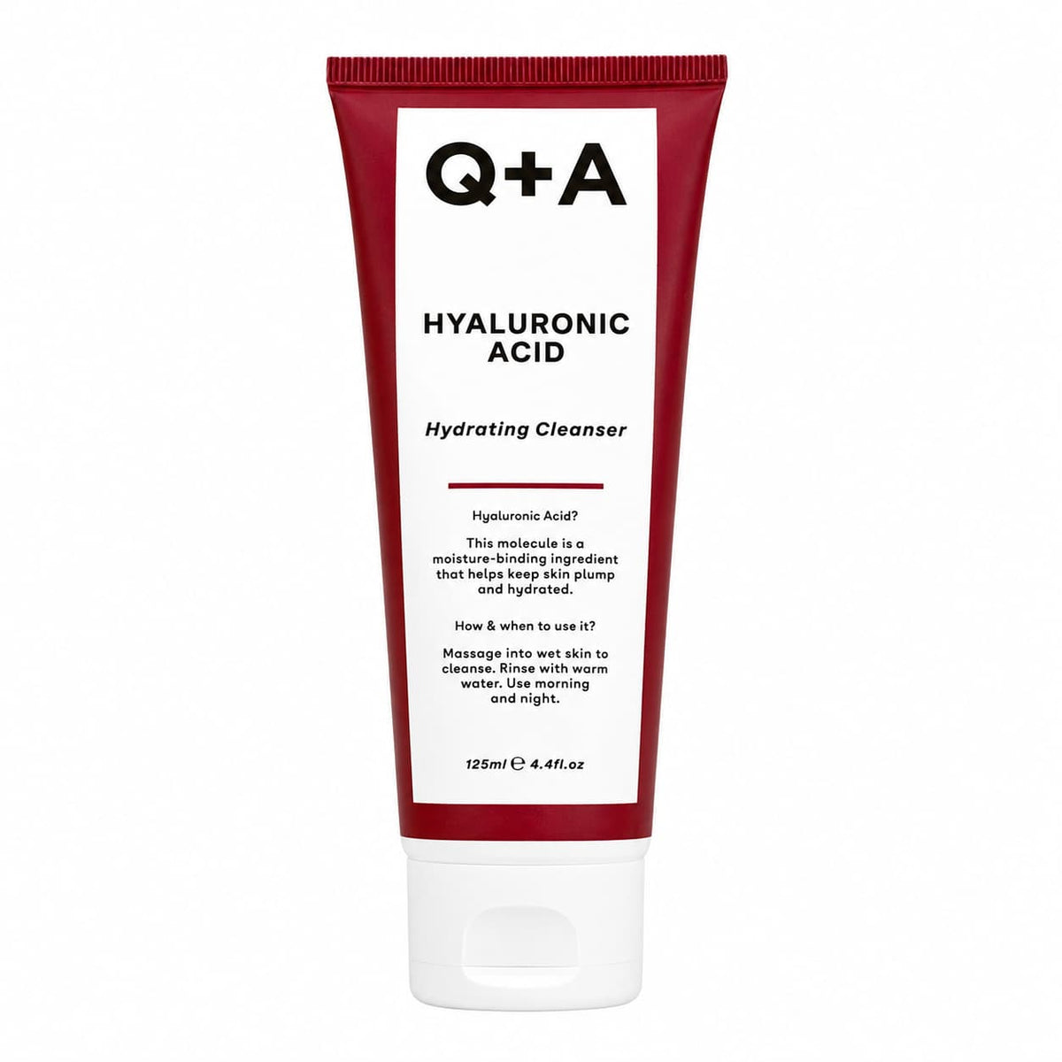 Q+A – Hialuronsavas géles arctisztító, 125 ml