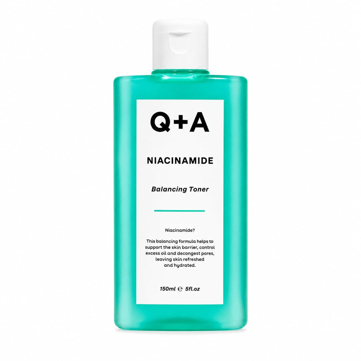 Q+A – Niacinamidos bőrkiegyensúlyozó tonik, 150 ml