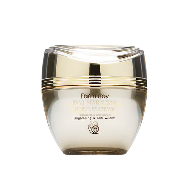 Farmstay – Snail revitalizáló hidratáló krém csiganyál-kivonattal, 50 ml