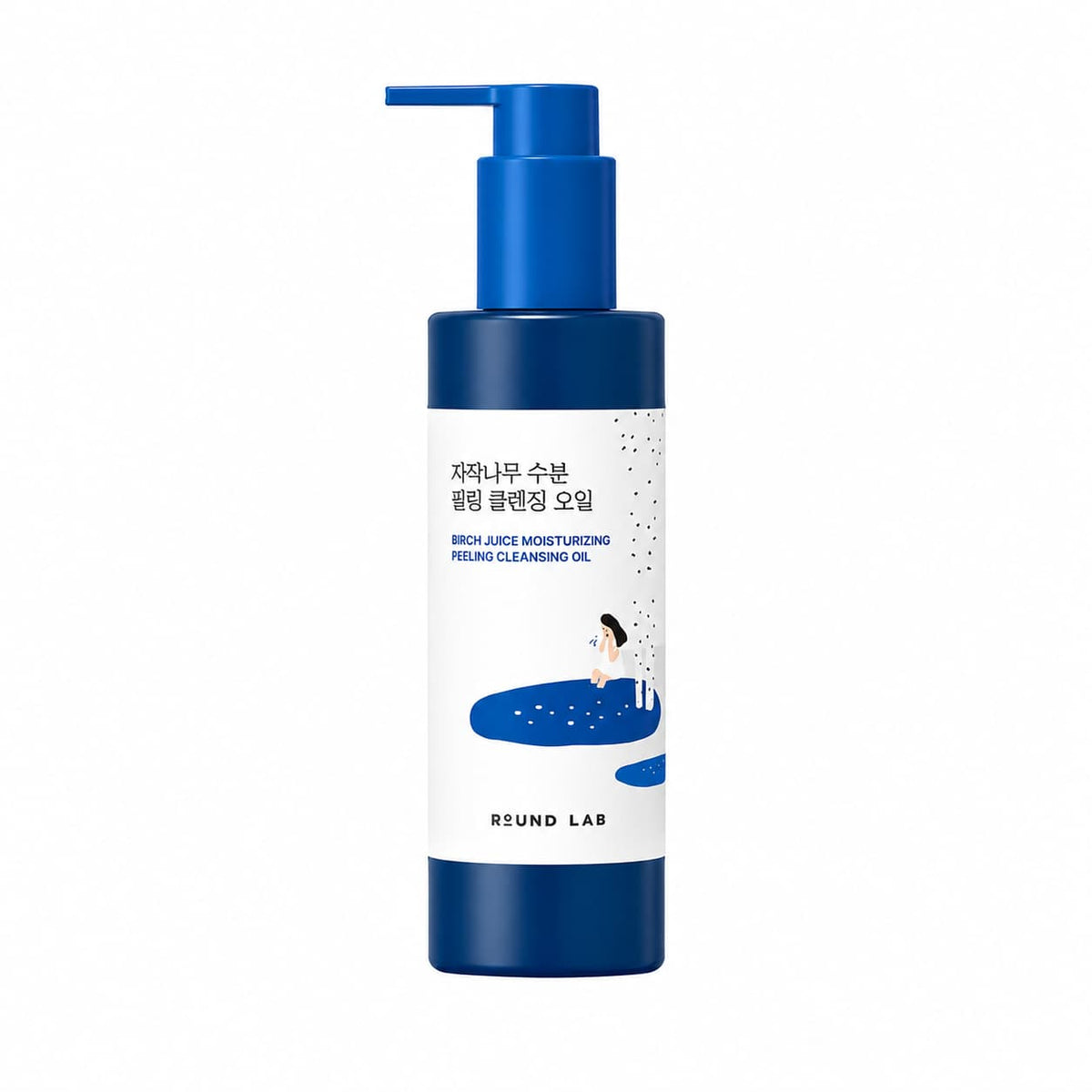 Round Lab – Birch Juice hidratáló peeling lemosóolaj, 200 ml