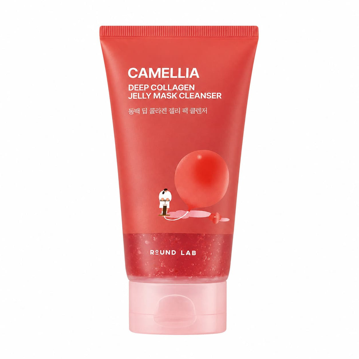Round Lab – Camellia Deep Collagen zselés maszk arctisztító, 150 ml