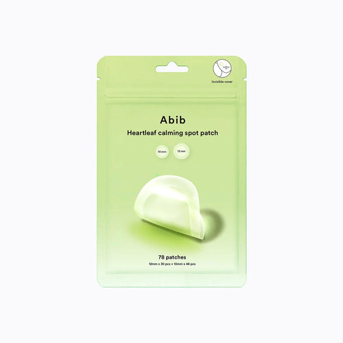 Abib – Heartleaf nyugtató pattanástapasz, 78 db