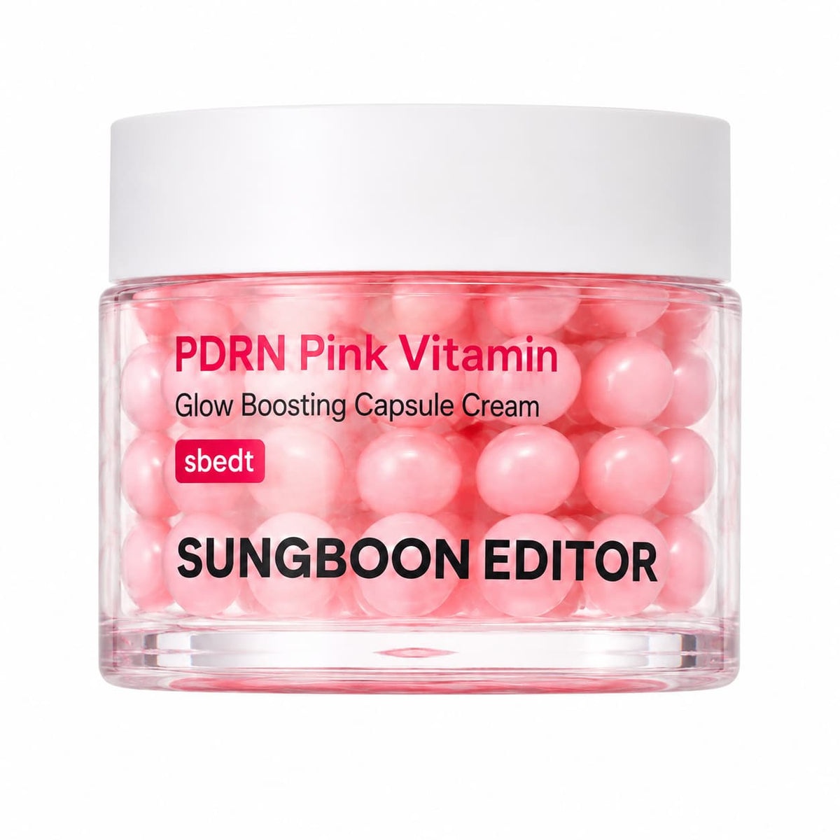 Sungboon Editor – PDRN Pink Vitamin ragyogásfokozó kapszulás krém, 50 ml