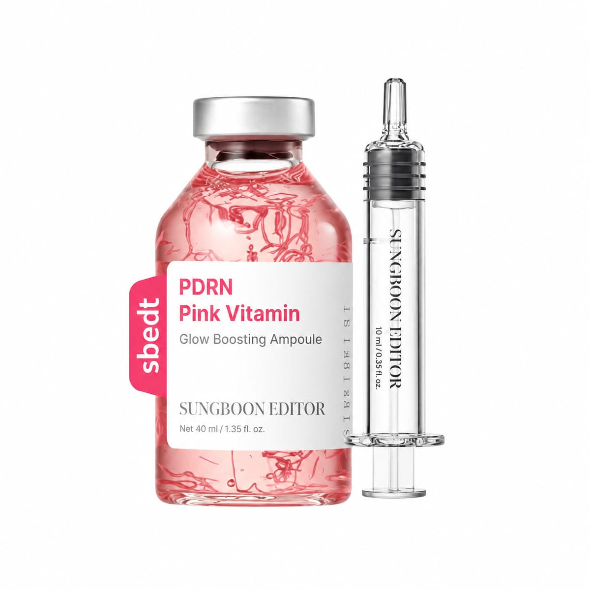 Sungboon Editor – PDRN Pink Vitamin ragyogásfokozó ampulla, 40 ml