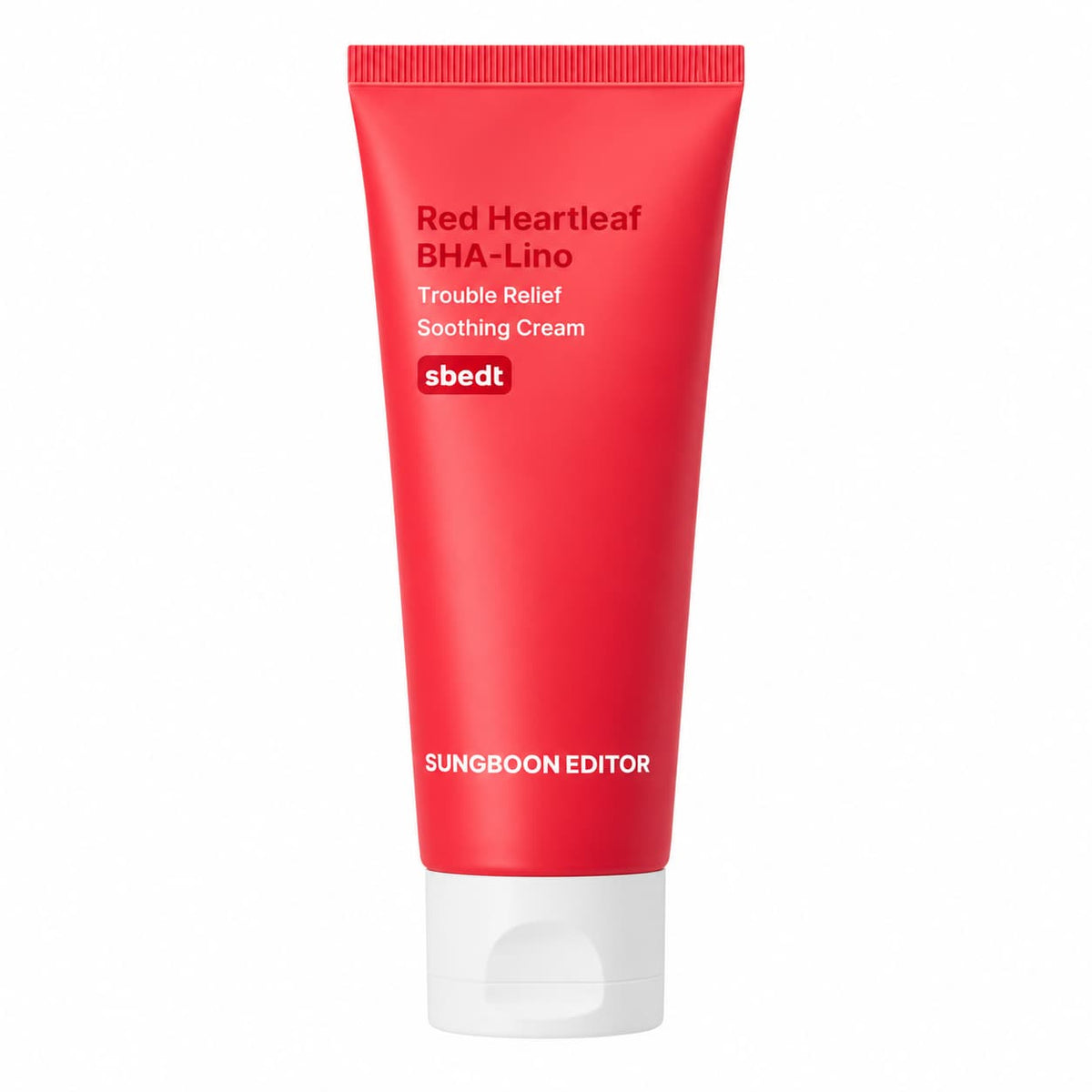 Sungboon Editor – Red Heartleaf BHA-Lino nyugtató krém problémás bőrre, 50 ml