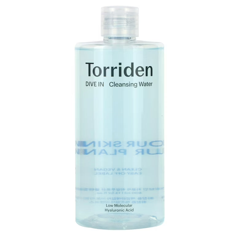 Torriden – Dive-in Low Molecular hialuronsavas tisztítóvíz, 400 ml