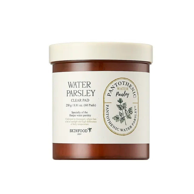 SKINFOOD – Pantothenic Water Parsley tisztító tonikkorong, 60 db