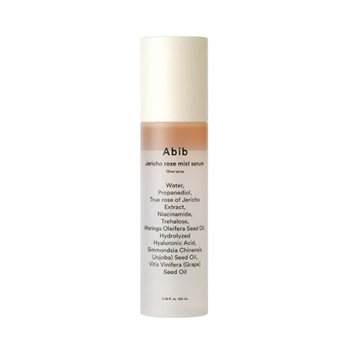 ABIB – Jericho Rose Mist Serum Glow ragyogásfokozó arcpermet, 100 ml