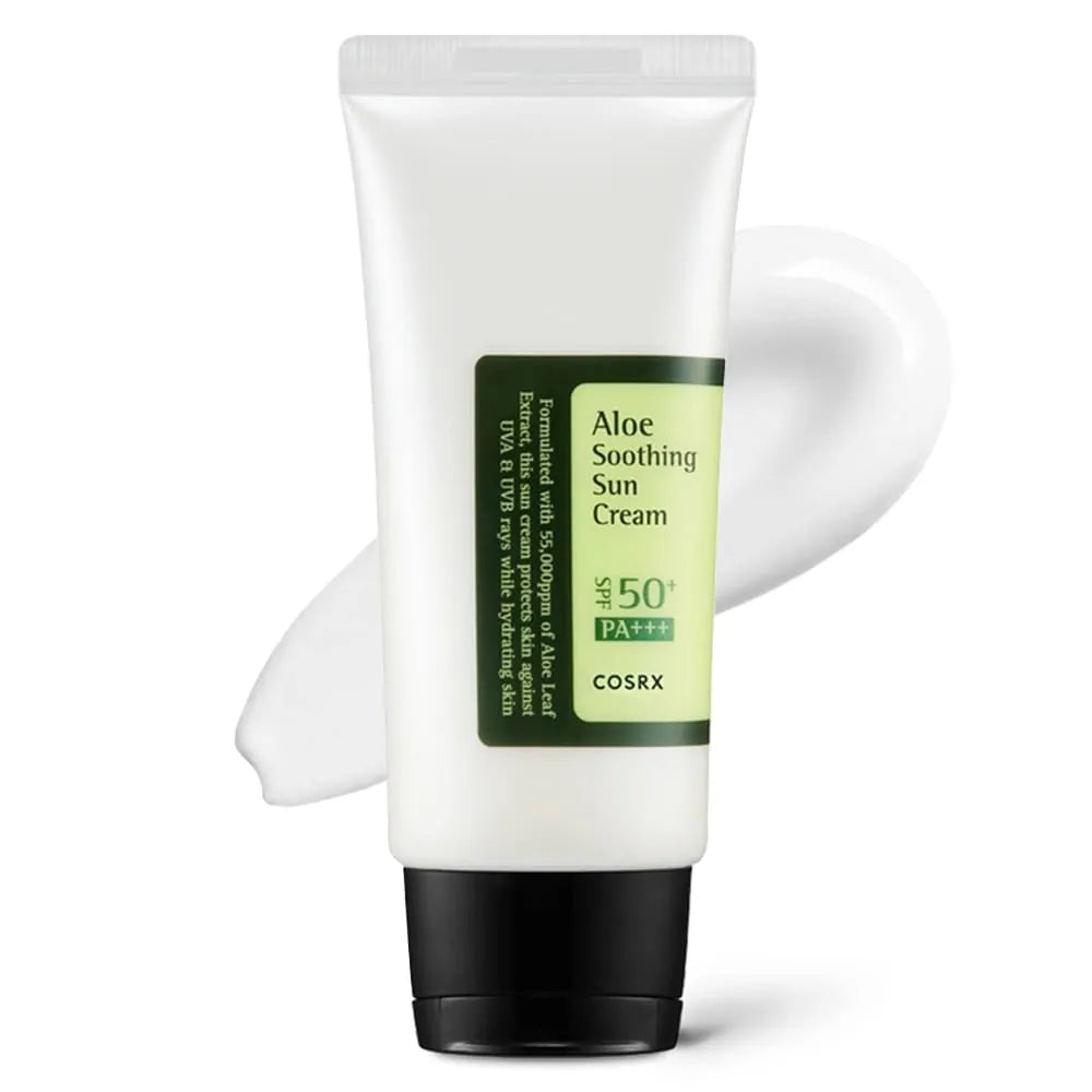 COSRX – Aloe nyugtató fényvédő krém SPF50 PA+++, 50 ml