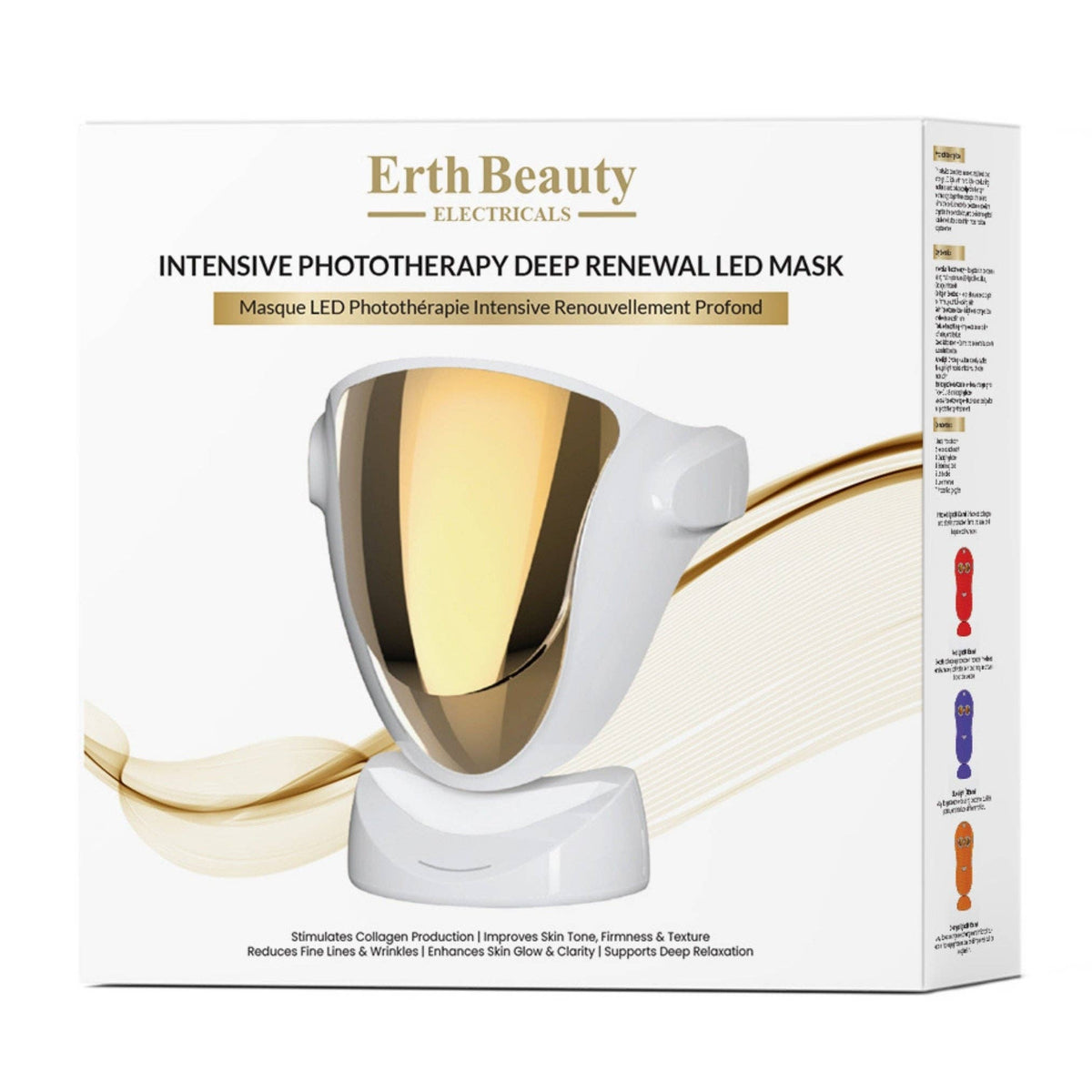 Eclat Intensive Deep Renewal LED maszk – arc & nyak, infravörös