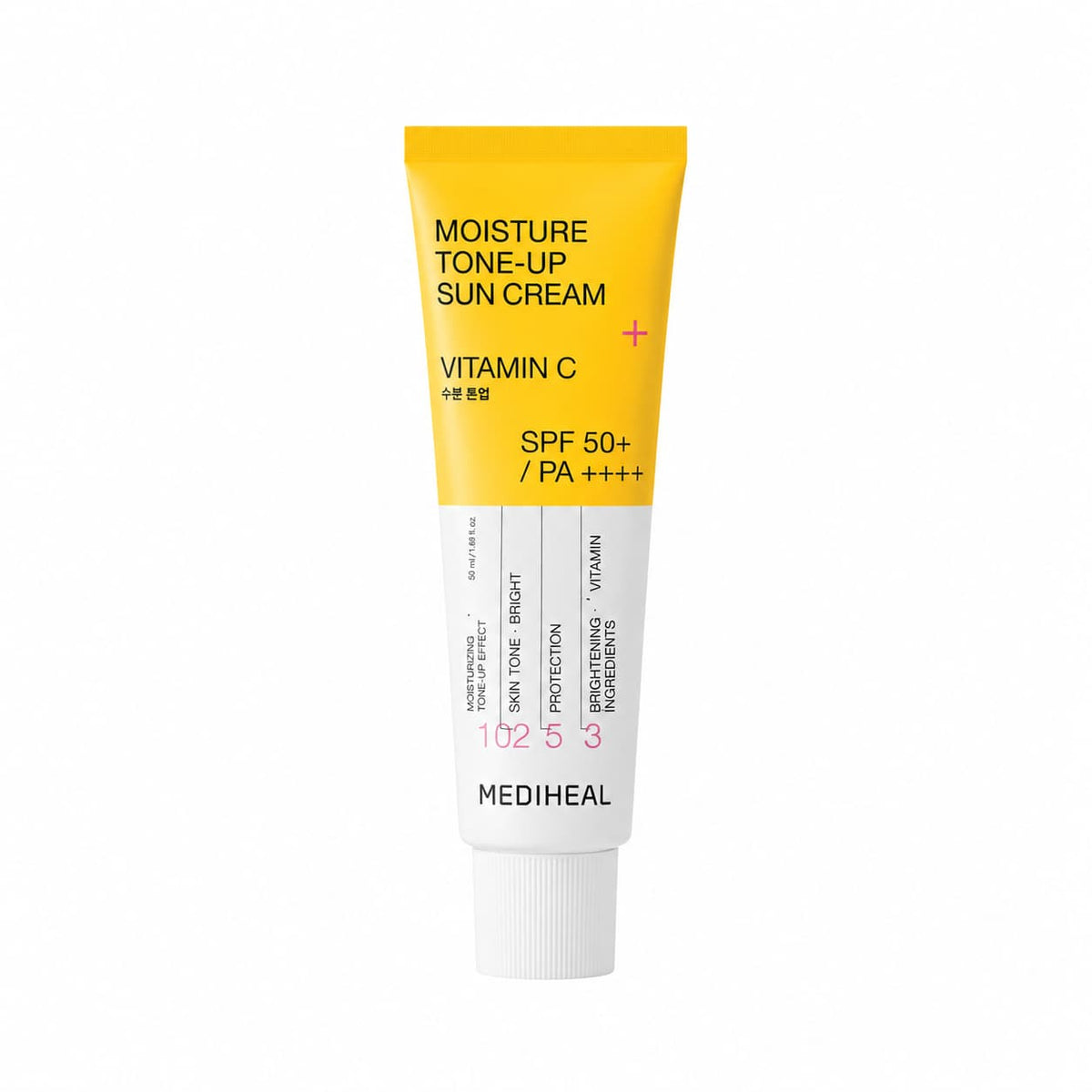 MEDIHEAL – Hidratáló Tone-Up Fényvédő Krém, 50 ml