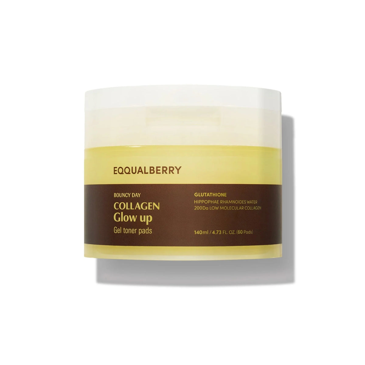 Eqqualberry – Collagen Glow Up géles tonikkorong, 140 ml (60 db)