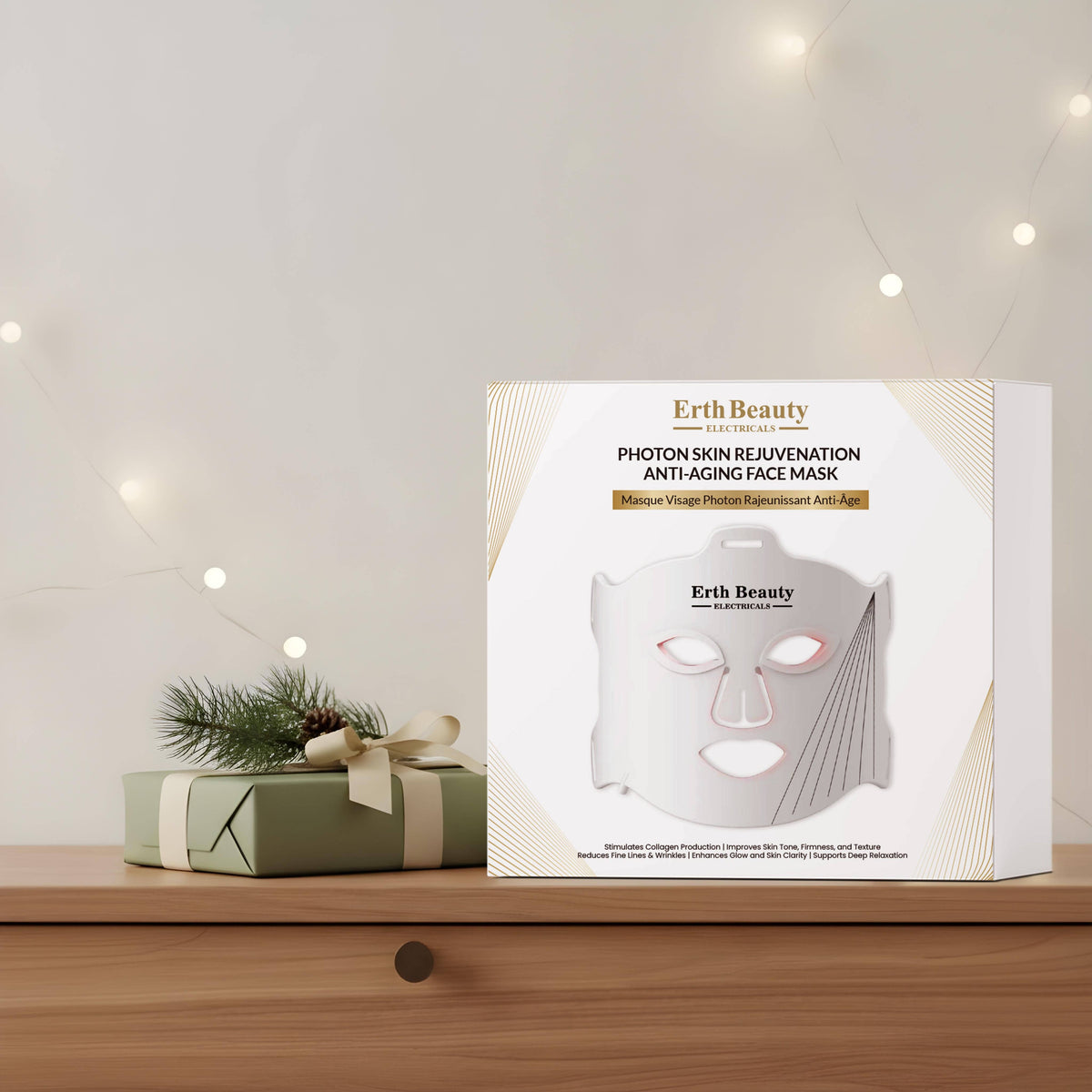 Eclat Photon Rejuvenation szilikon LED arcmaszk – 7 szín + közeli infravörös – 3