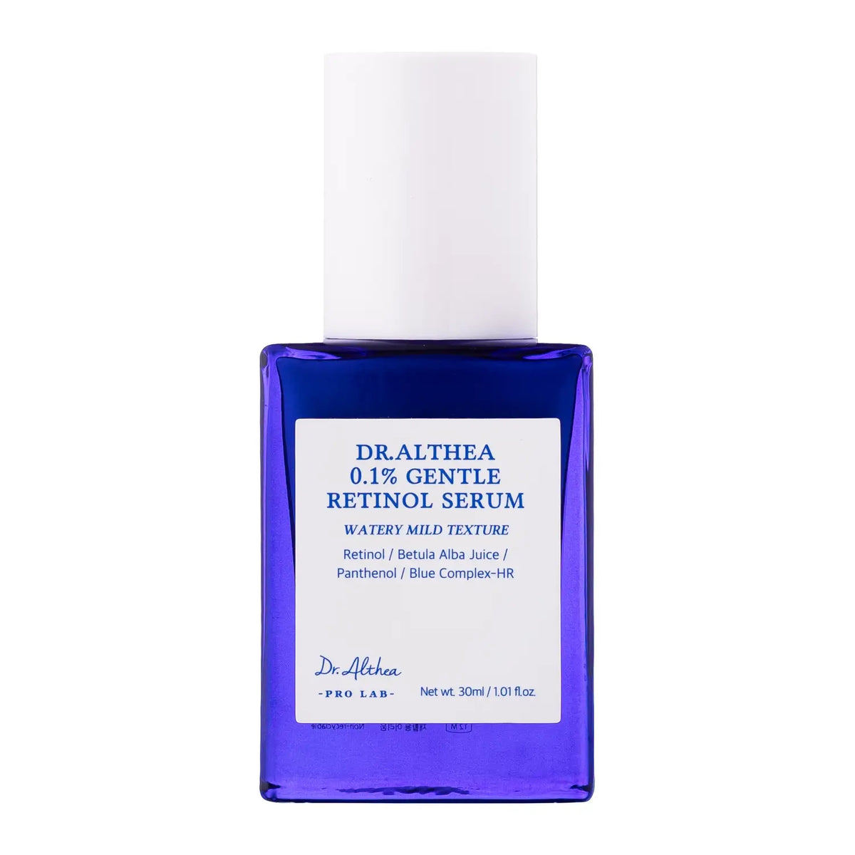Dr. Althea – 0,1% Gentle Retinol gyengéd szérum, 30 ml