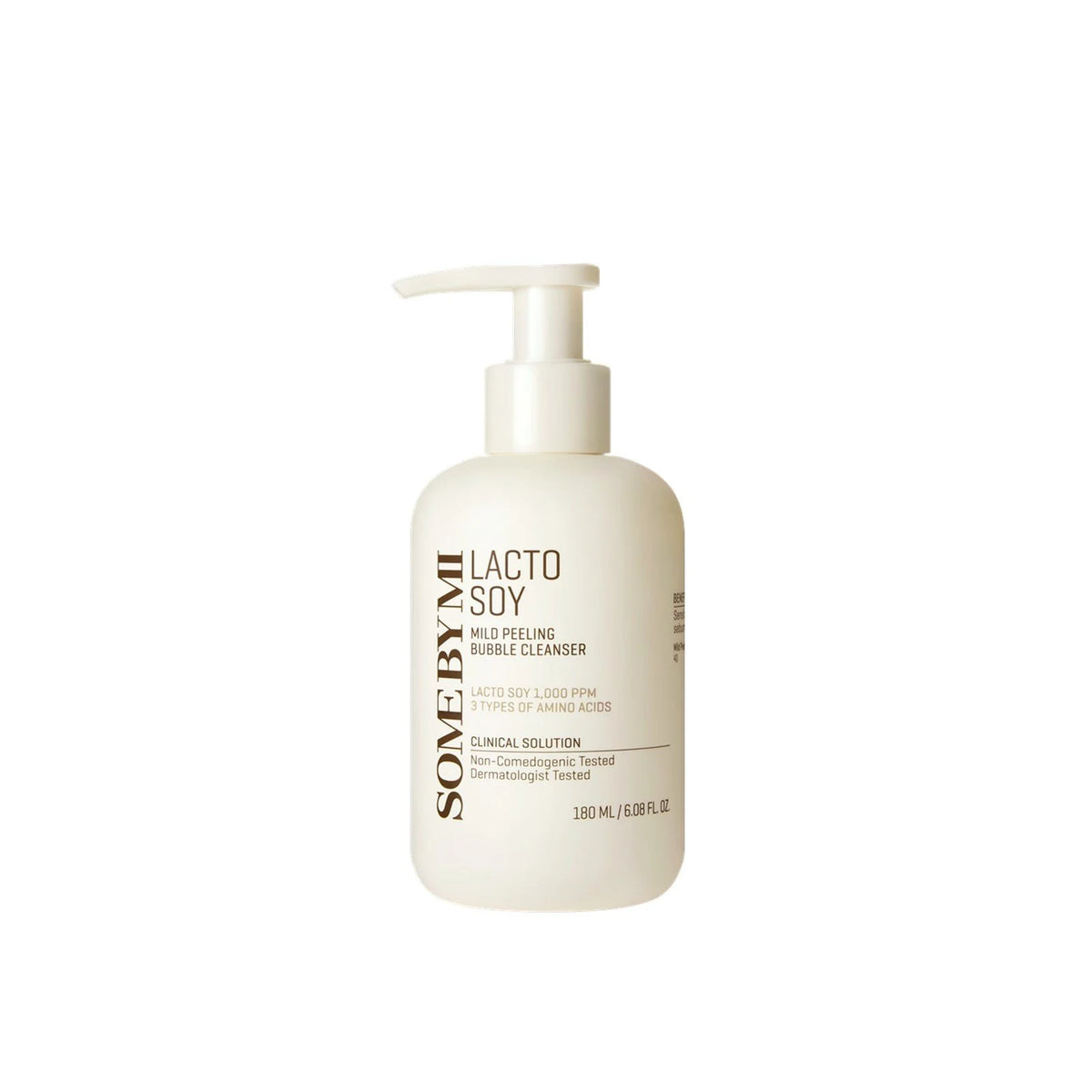 SOME BY MI – Lactosoy Mild Bubble Peeling Cleanser hámlasztó arctisztító, 180 ml