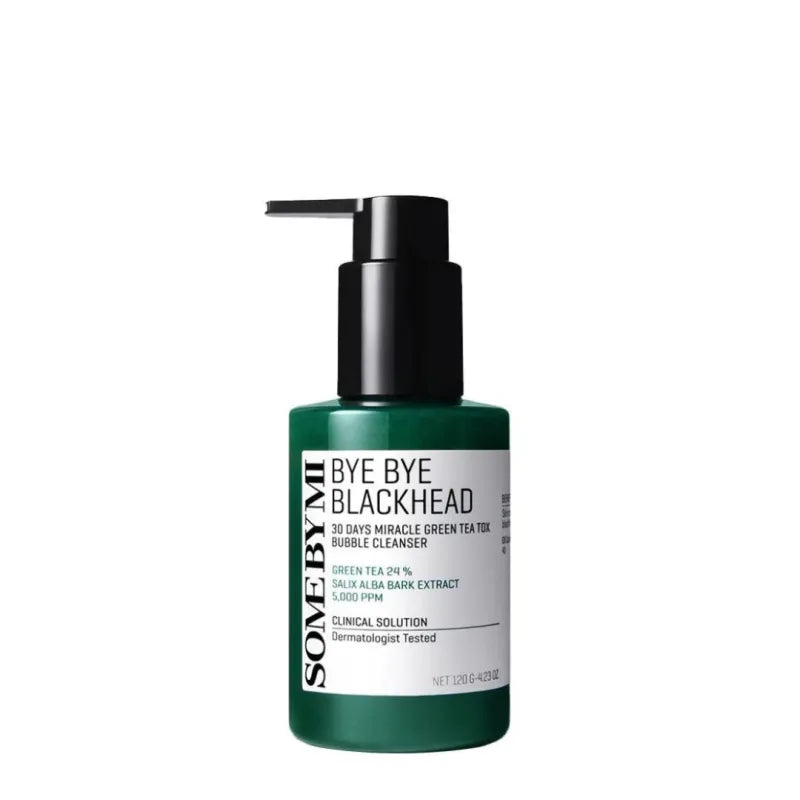 SOME BY MI – Bye Bye Blackhead 30 Days Miracle zöld teás buborékos arctisztító, 120 g